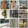 1 Meter Simulation Green Leaves Weaving Hemp Rope DIY Party Wedding Decoration Rattan Gift Bouquet Packaging Rope Line Ribbon - Image 6