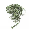 1 Meter Simulation Green Leaves Weaving Hemp Rope DIY Party Wedding Decoration Rattan Gift Bouquet Packaging Rope Line Ribbon - Image 4