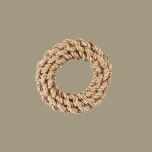 Eco Hemp Ring Toy - Image 2