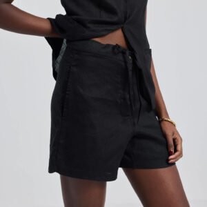 Hemp Shorts in Black