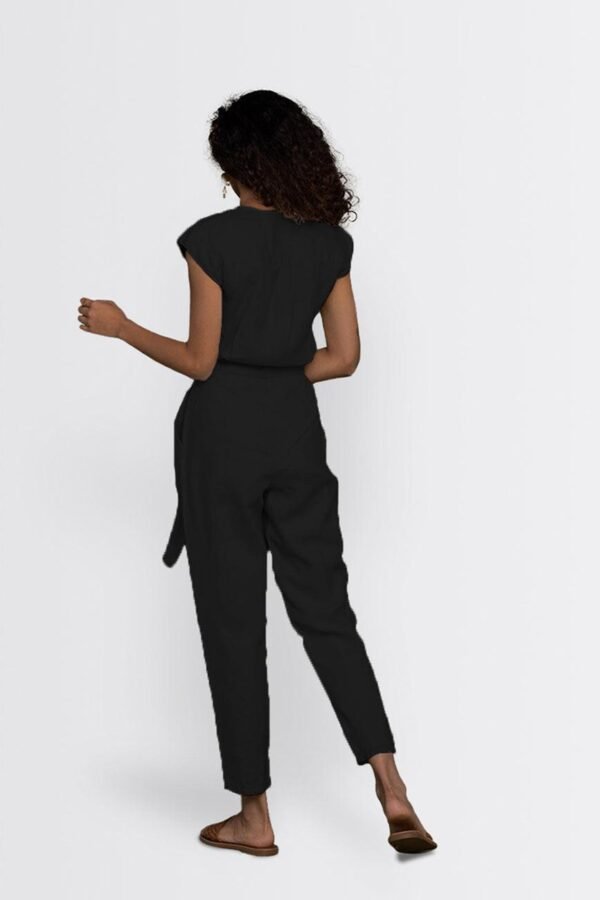 Hemp Noir Jumpsuit - Image 2