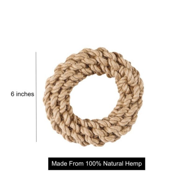 Eco Hemp Ring Toy - Image 5