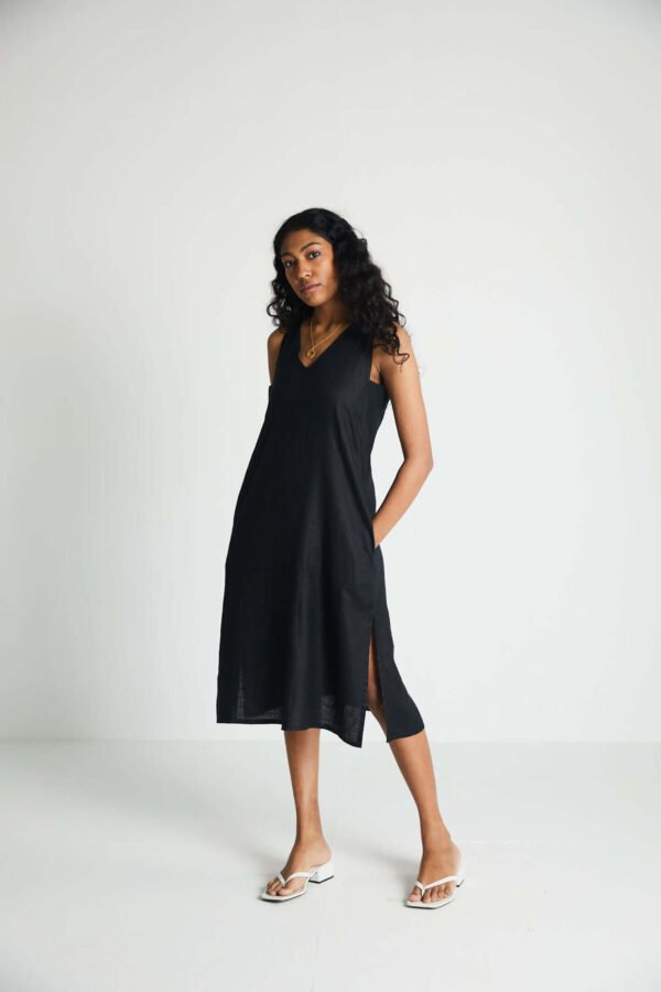 The Hemp Noir Dress - Image 5