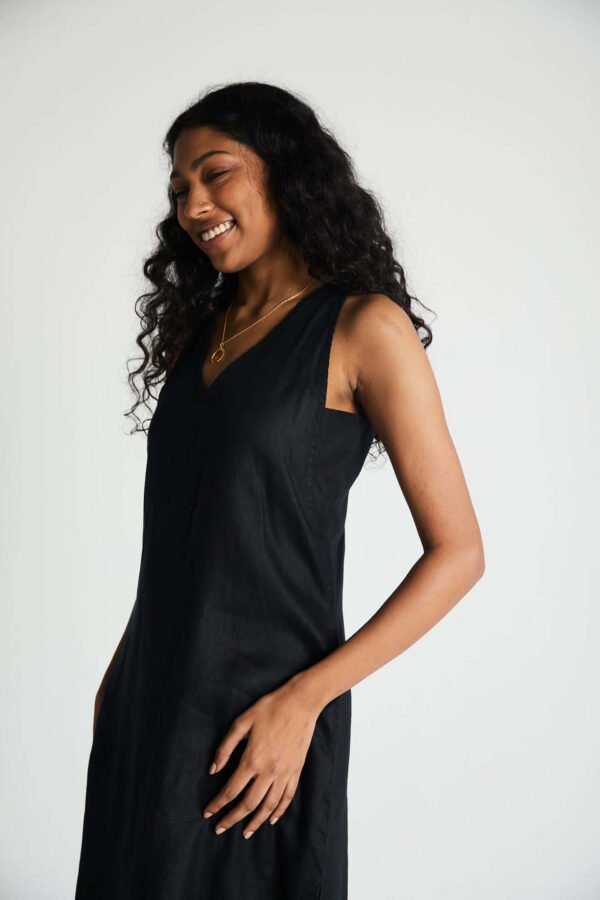 The Hemp Noir Dress - Image 3