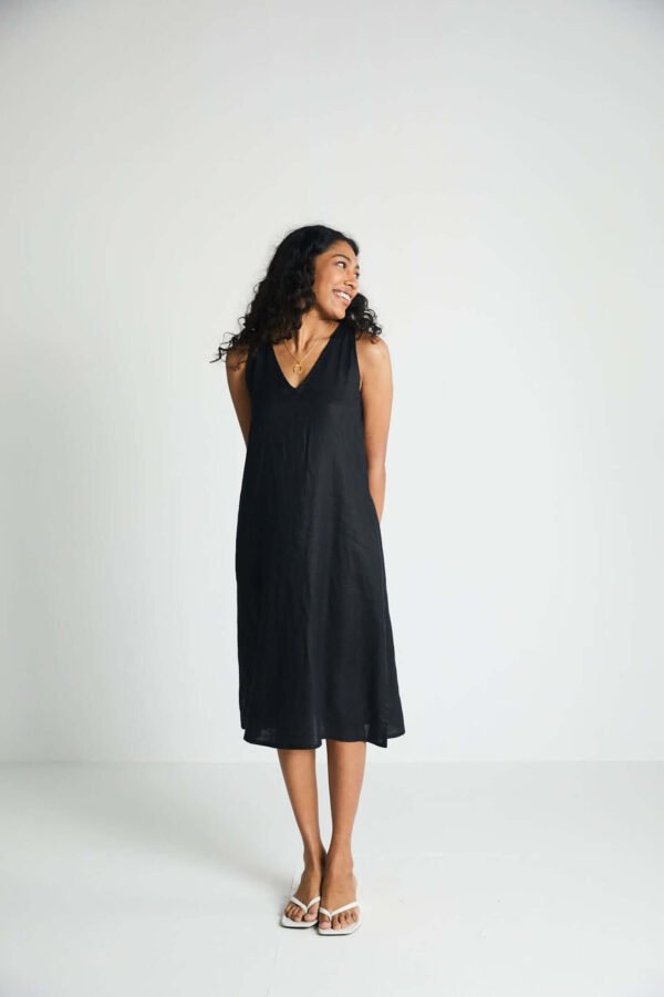The Hemp Noir Dress - Image 4