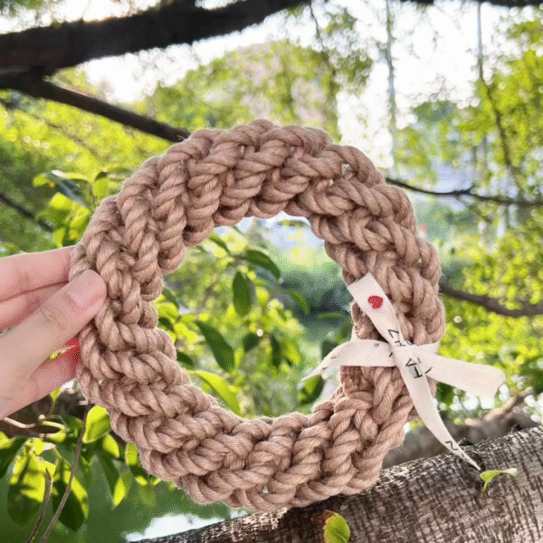 Eco Hemp Ring Toy - Image 4