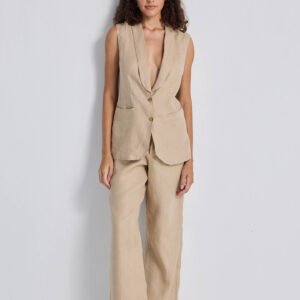 Wide Leg Pants in Hemp